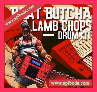 [嘻哈说唱鼓组采样Beat Butcha Lamb Chop Drum Kit [WAV]（42Mb）