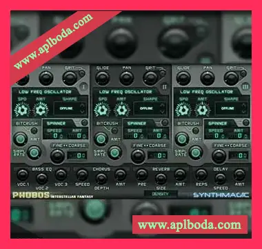 [电子音效合成器音源]Synth Magic Phobos MK II [KONTAKT]（1.35Gb）
