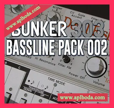 [浩室电子乐采样]Bunker 8 Digital Labs Bunker 303 Bassline Pack 002 [WAV]（241Mb）