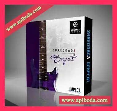 [金属摇滚电吉他音源]Impact Soundworks Shreddage 3 Serpent with UPDATE 2 [KONTAKT]（2.94Gb）