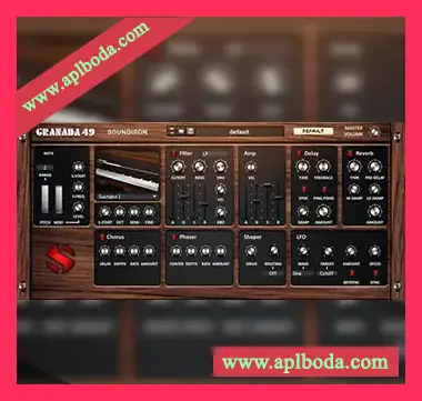 [老式49键模拟合成器插件]Reason RE Soundiron Granada v1.0.0 [WiN]（1.91Gb）