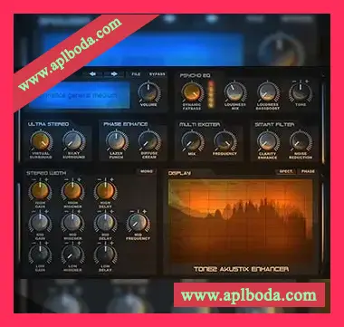 [音效增强工具]Tone2 AkustiX v1.2 X64 X86 VST AU WiN MAC（11Mb）