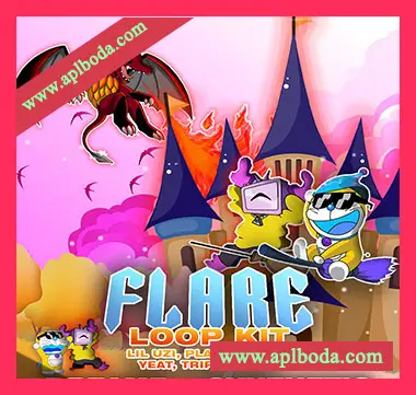 [流行嘻哈陷阱采样]Synthetic and Dreamr Flare Loop Kit [WAV]（366Mb）