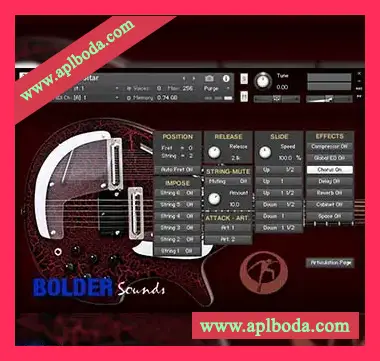 [电西塔尔音源]Bolder Sounds Electric Sitar [KONTAKT]（1.42Gb）