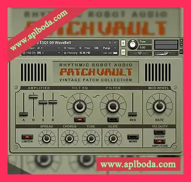 Rhythmic Robot Audio PatchVault ESQ1 [KONTAKT]（2.25Gb）