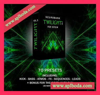 [Serum预置迷幻恍惚舞曲]Neurology Neurobank Twilight Vol​.​1 (xFer Serum Presets by Neurology)（111Mb）