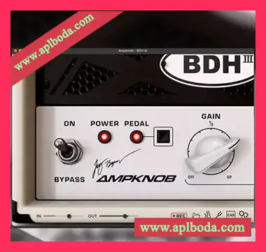 [密集失真现代即兴吉他放大器插件]Bogren Digital Ampknob BDH III v1.2.199 U2B [MacOSX]（256Mb）