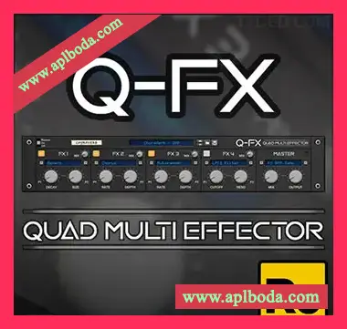 [Q-FX四路多重效果器]Reason RE SKP Sound Design Q-FX v1.1.2 [WiN]（33Mb）