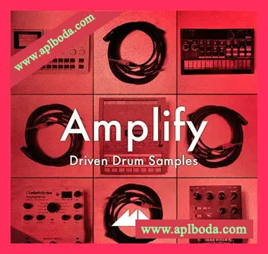 [Electronic电子乐鼓组采样]ModeAudio Amplify Driven Drum Samples [WAV]（32Mb）