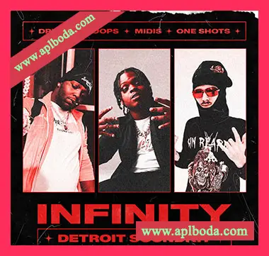 [放克嘻哈素材Electra预置FL预置]Moodf1x Detroit Drum Kit Infinity [Bundle] [WAV, MiDi]（431Mb）