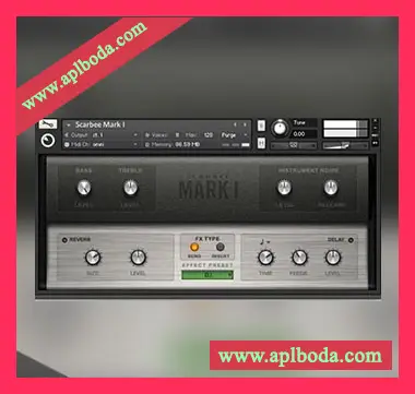 [70年代电钢音色音源]Native Instruments Scarbee MARK I v1.4.0 [KONTAKT]（1.32Gb）