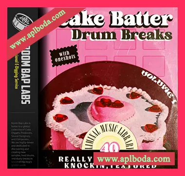 [嘻哈Breaks鼓组采样]Boom Bap Labs Quincy Beats Cake Batter Drum Breaks Vol.1 [WAV]（132Mb）