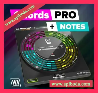 [和弦进行即时灵感插件]WA Production CHORDS Pro + Notes v1.0.0 [WiN]（4Mb）