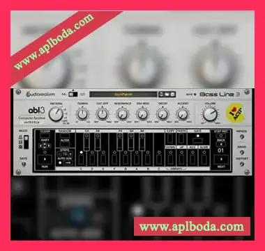 [模拟303仿真经典贝斯机]Reason RE AudioRealism ABL3 v1.1.1 [WiN]（49Mb）
