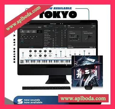 [氛围嘻哈陷阱素材Analog Lab预置]Soundwrld Tokyo (Analog Lab V Bank + One Shot Kit) [WAV, MiDi]（73Mb）