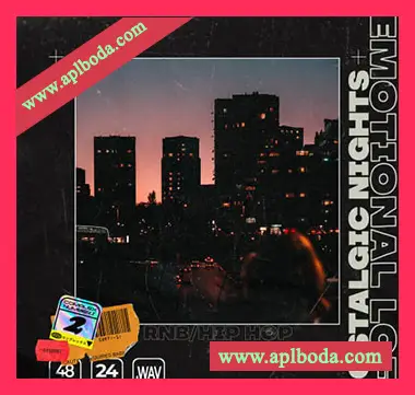 [低保真灵魂嘻哈RnB采样]Epic Stock Media Emotional Lo-fi Nostalgic Nights [WAV]（165Mb）