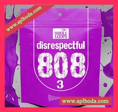 [嘻哈说唱808采样音源]Whole Loops Disrespectful 808 Vol.3（60Mb）