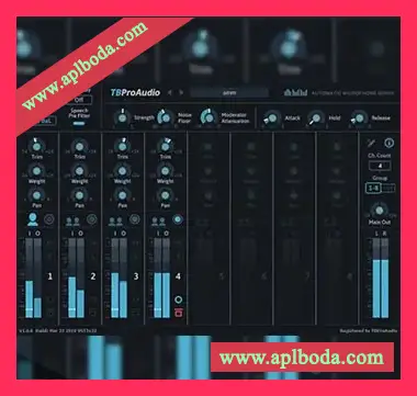 [自动麦克风混音器]TBProAudio AMM v1.0.2 [WiN]（3Mb）