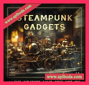 [蒸汽朋克音效FX采样]Just Sound Effects Steampunk Gadgets [WAV]（2.51Gb）