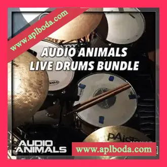 [精选原声鼓音源]Audio Animals Live Drums Bundle KONTAKT WAV （10.26Gb）