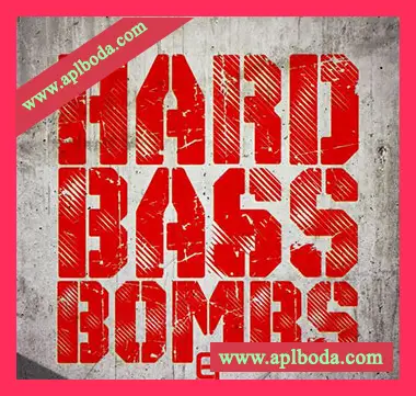 [回响重拍鼓打贝斯采样]Ultimate Loops HARD BASS BOMBS [WAV]（71Mb）