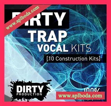 [Trap陷阱人声素材Sylenth1预置]Dirty Production Dirty Trap Vocal Kits [多格式]（742Mb）