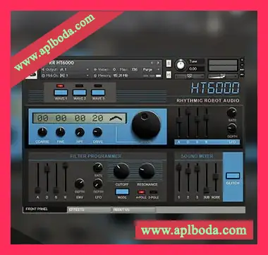 [合成器音源]Rhythmic Robot Audio HT 6000 [KONTAKT]（524Mb）