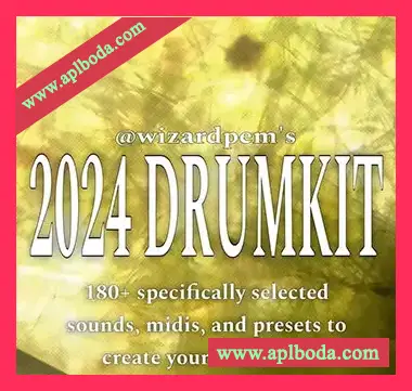 [嘻哈陷阱素材FL预置]wizardpem 2024 Kit [WAV, MiDi]（15Mb）