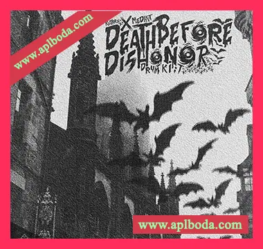 [嘻哈陷阱鼓组采样FL混音预置]Death Before Dishonor Drum Kit (KGTRAX x MEDHVT)（53Mb）