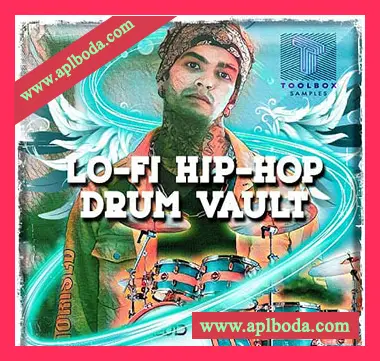 [低保真嘻哈鼓组采样]Toolbox Samples Lo-Fi Hip Hop Drum Vault [WAV]（101Mb）