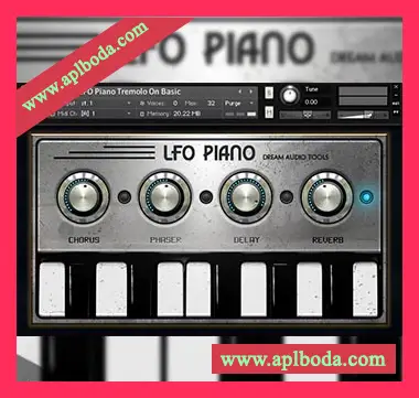 [低频振荡器钢琴音源]Dream Audio Tools The LFO Piano v1.5 [KONTAKT]（791Mb）