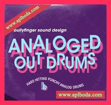 [流行嘻哈鼓组采样]Bullyfinger Analoged Out Drums [WAV]（6Mb）