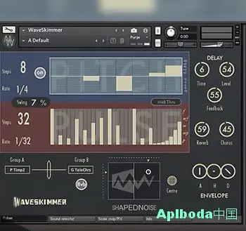 [综合氛围乐器音源]Modwheel WaveSkimmer [KONTAKT]（210Mb）
