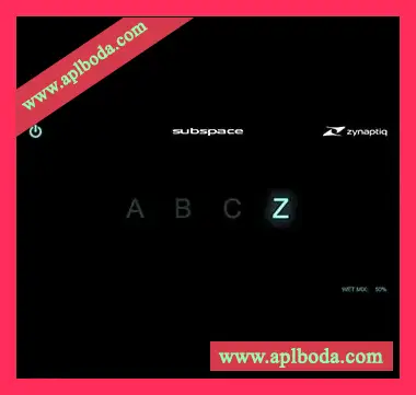 [混响插件]Zynaptiq SUBSPACE v1.0.3 REPACK [WiN]（8Mb）