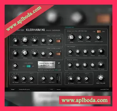 [多虚拟电路仿真合成器插件]Eplex7 DSP Klerhaim N1 v1.0.0 [WiN]（12Mb）