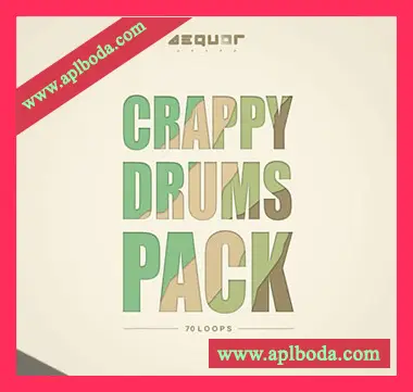 [嘻哈说唱鼓组采样]Aequor Sound Crappy Drums [WAV]（202Mb）