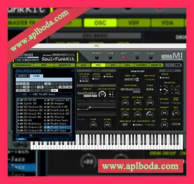 [合成器插件]KORG M1 Le v2.0.0 [WiN, MacOSX]（57Mb）