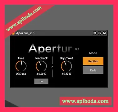 [Max for Live]daisuke kawashima Apertur [Max for Live]（18Kb）