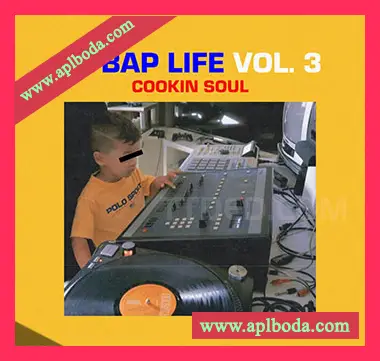 [灵魂嘻哈爵士RnB鼓组采样]Cookin Soul LO-BAP LIFE Vol.3 Drum Kit [WAV]（131Mb）