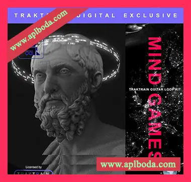[嘻哈陷阱吉他采样]TrakTrain Mind Games Traktrain Guitar Loop Kit [WAV]（251Mb）