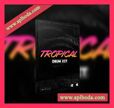 [嘻哈陷阱鼓组素材]Initial Audio Tropical Drum Kit [WAV]（106Mb）