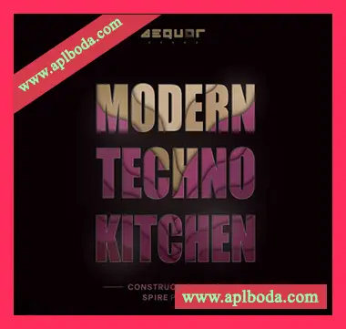 [泰克诺舞曲素材Spire预置]Aequor Sound Modern Techno Kitchen [WAV, MiDi]（436Mb）