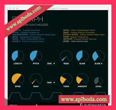 [独特底鼓音色鼓合成器插件]Puremagnetik Foomph v1.0.1 [WiN, MacOSX]（33Mb）