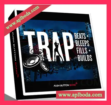 [Trapstep-Dubstep素材]Push Button Bang Trap Beats, Bleeps, Fills and Builds [多格式]（1.04Gb）