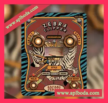 [经典饱和失真效果器插件]Safari Pedals Zebra Clipper v1.1.0 [WiN]（36Mb）