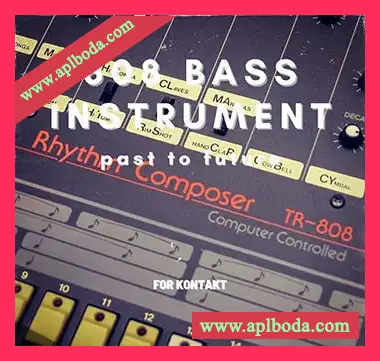 [老式深沉808低音乐器音源]PastToFutureReverbs 808 Bass Instrument [KONTAKT]（173Mb）