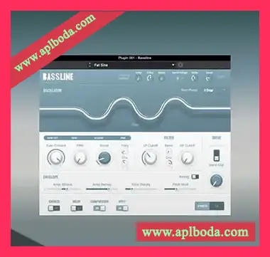 [单声道复古合成器]AIR Music Technology Bassline v1.2.1.14 [WiN]（29Mb）