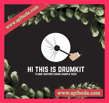 [说唱嘻哈陷阱鼓组采样]Oversampled Hi This Is Drumkit Flume Inspired Drum Sample Pack [WAV]（54Mb）