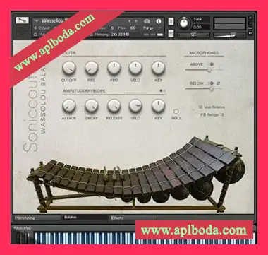 [非洲民族乐器巴拉风音源]Soniccouture Wassolou Balafon v2.1 [KONTAKT]（375Mb）