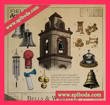 [大教堂教堂综合音效FX采样]Field and Foley Bells and Whistles [WAV]（1.04Gb）